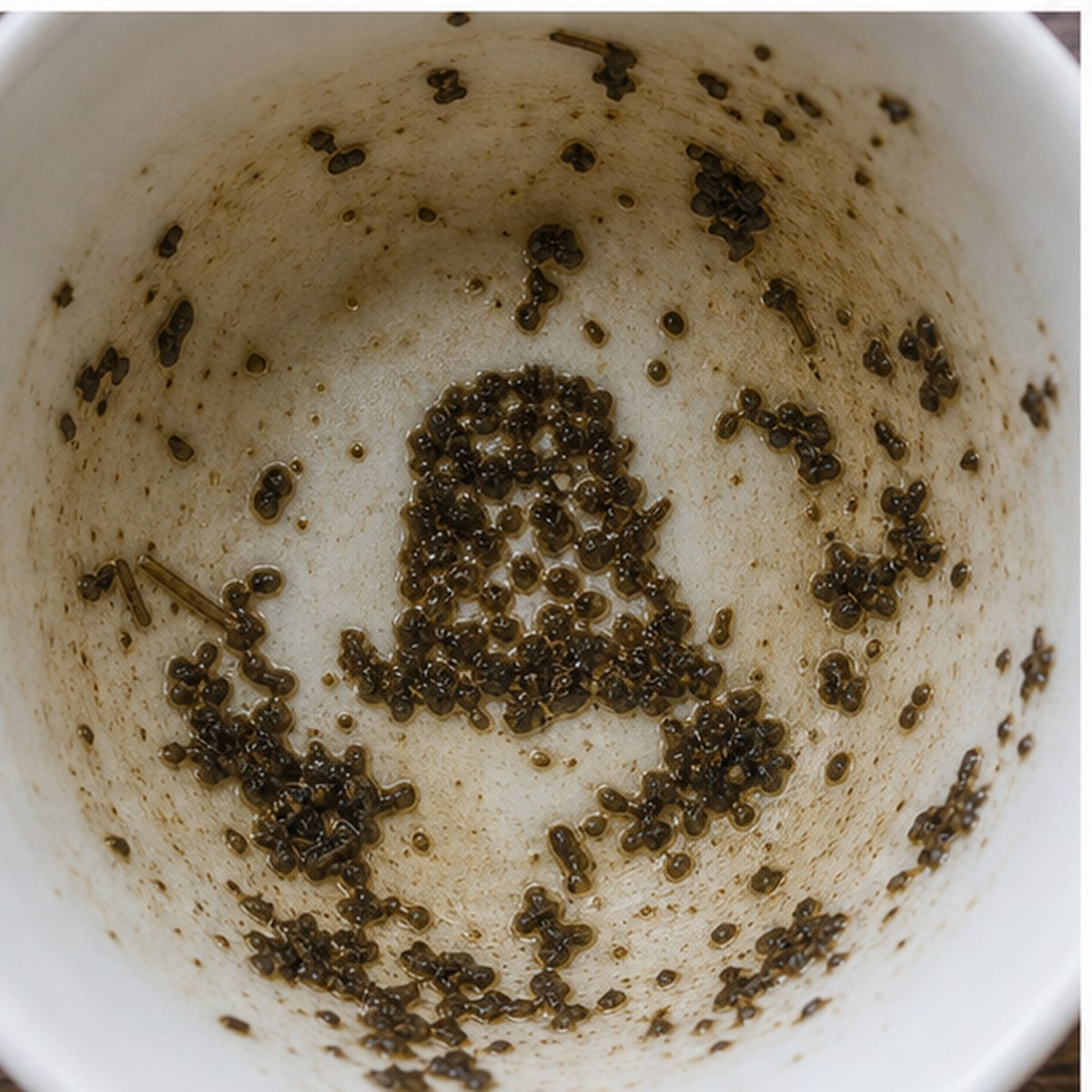 Thimble tea leaves cup variation two