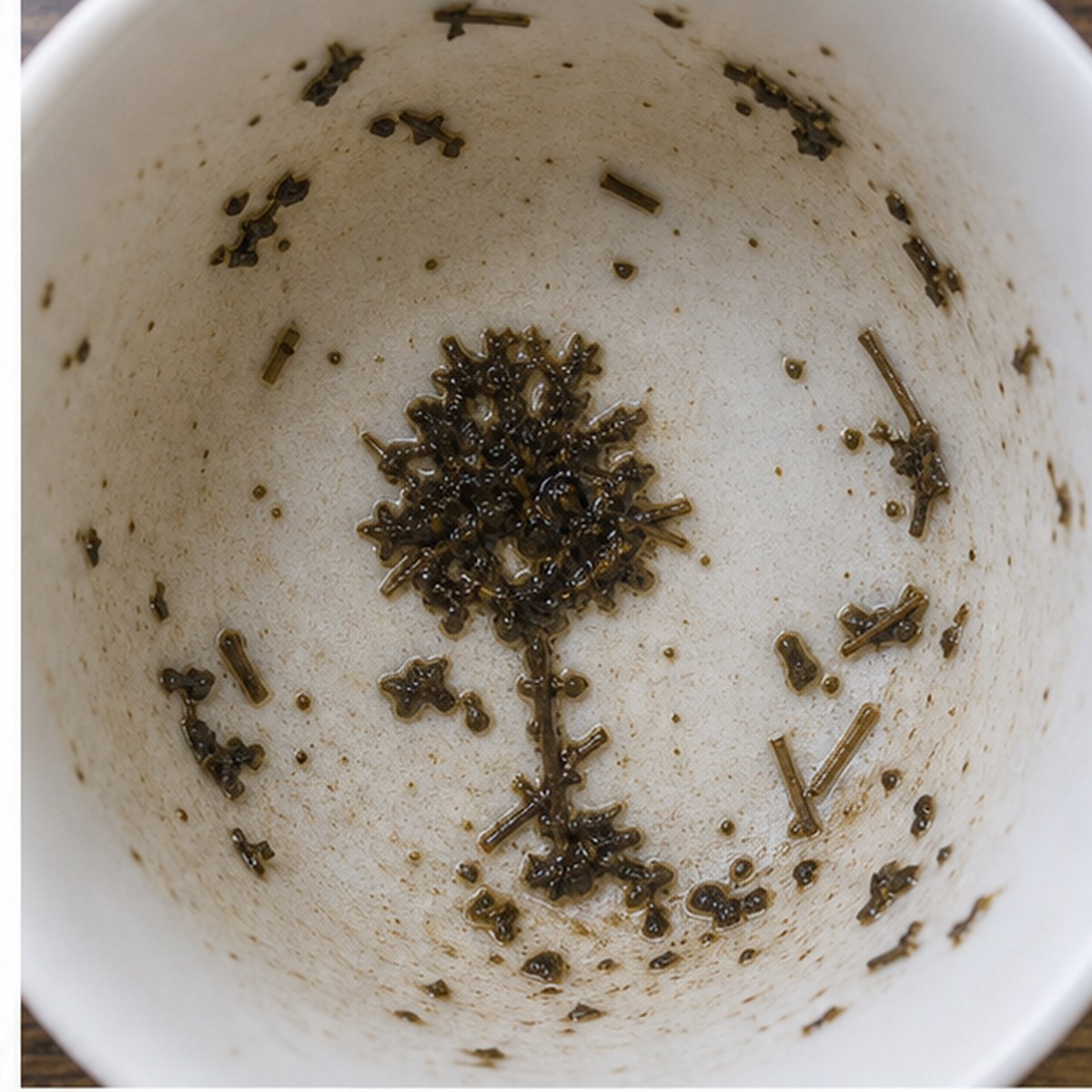 Thistle tea leaves cup variation one
