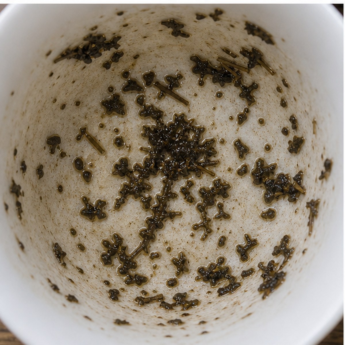Thistle tea leaves cup variation two