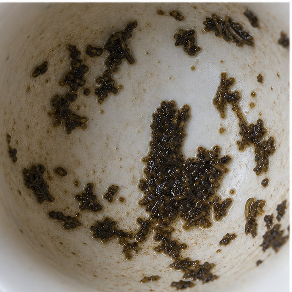 Thumb tea leaves cup variation two