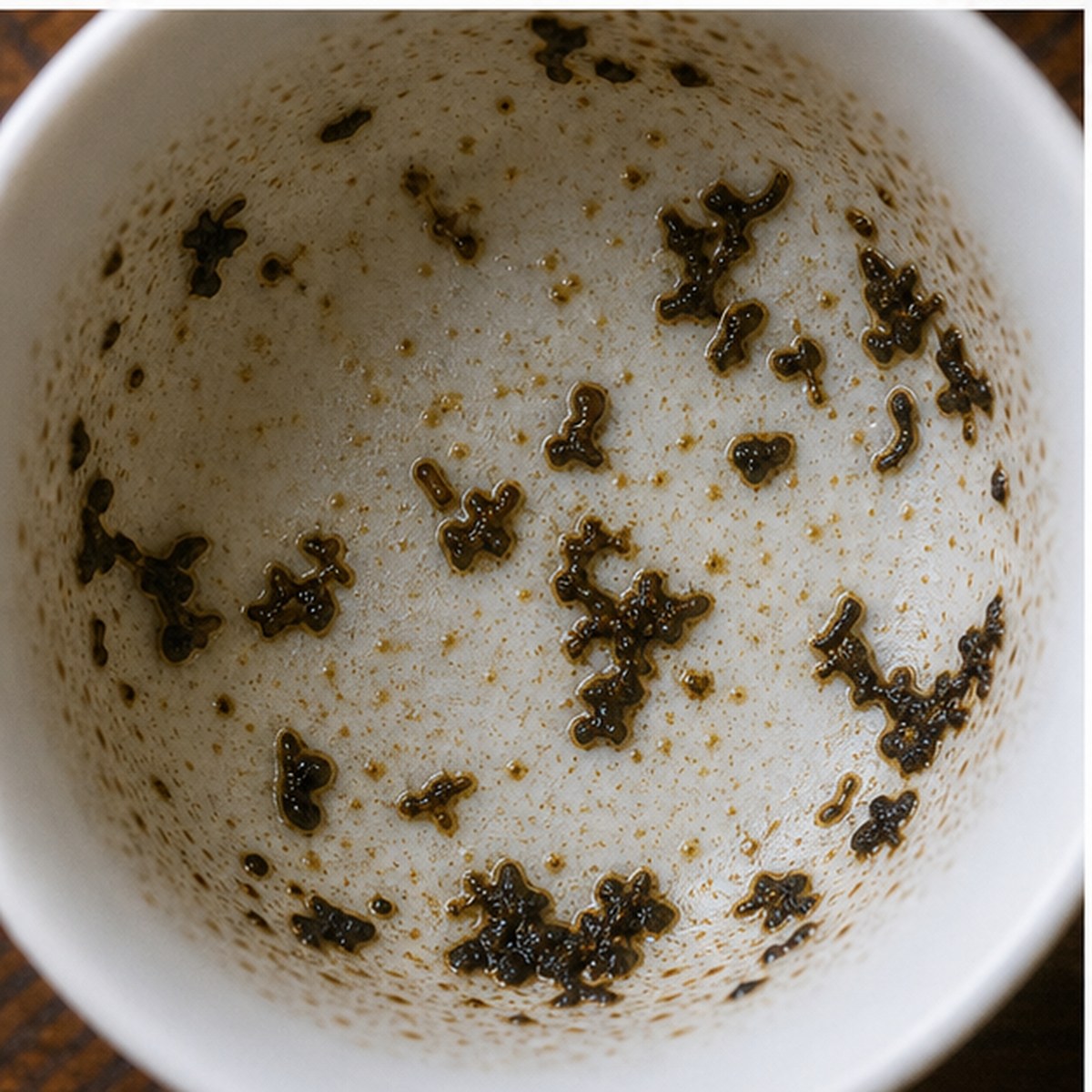 Tomatoes Growing tea leaves cup variation two