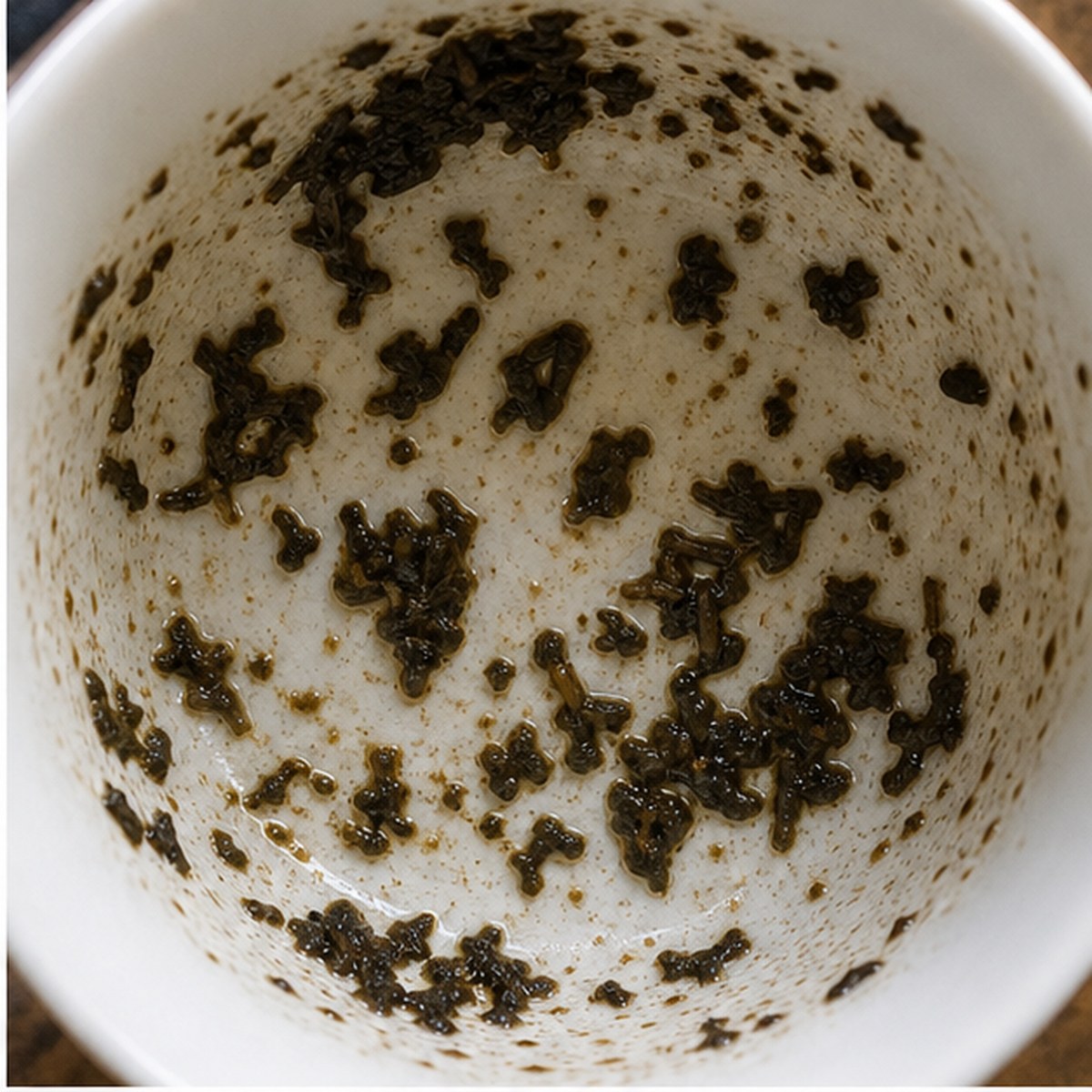 Tombstone tea leaves cup variation one