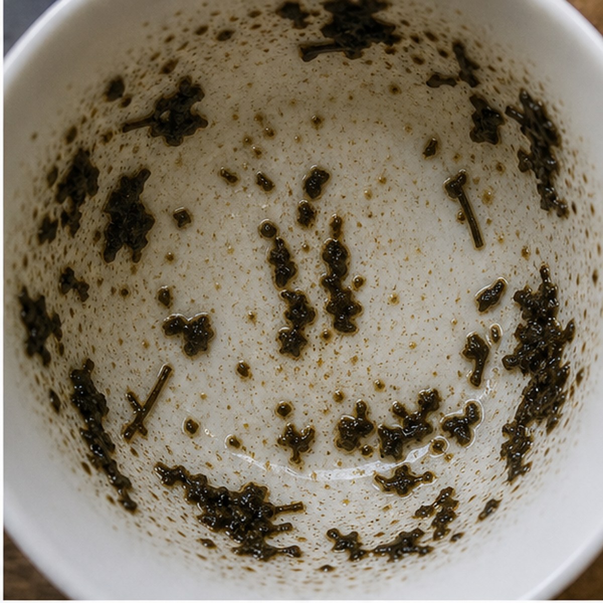 Tongs tea leaves cup variation one