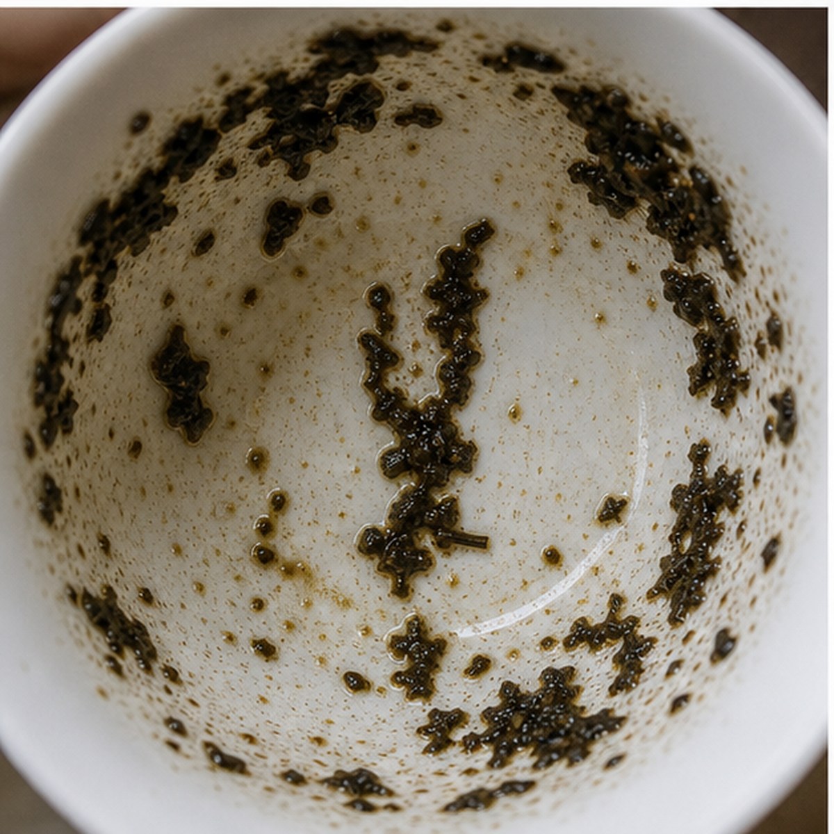 Tongs tea leaves cup variation two