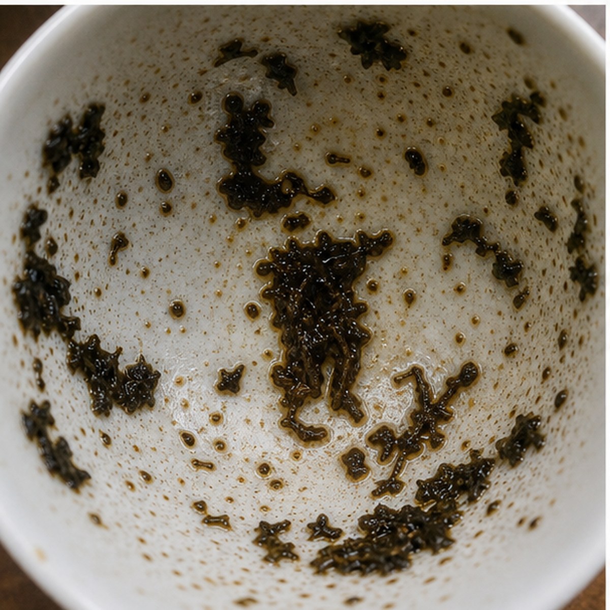 Tongue tea leaves cup variation two