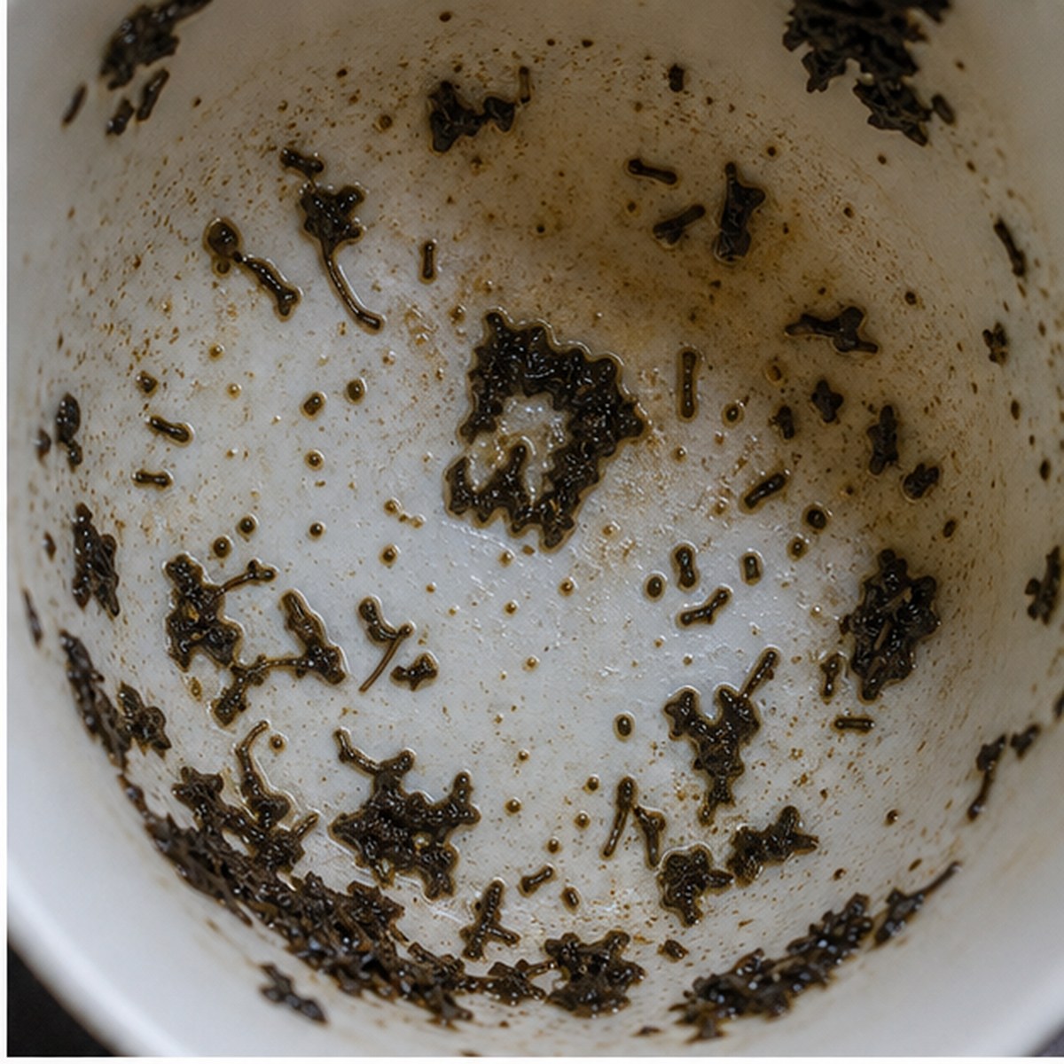 Tooth tea leaves cup variation one
