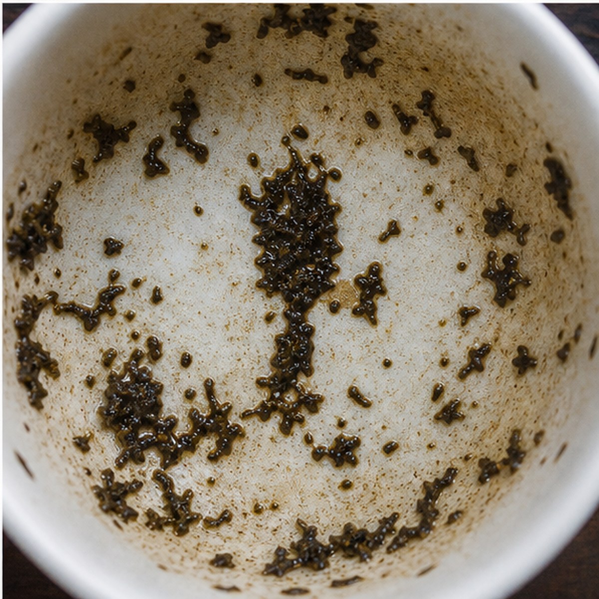 Torch (Flaming) tea leaves cup variation three