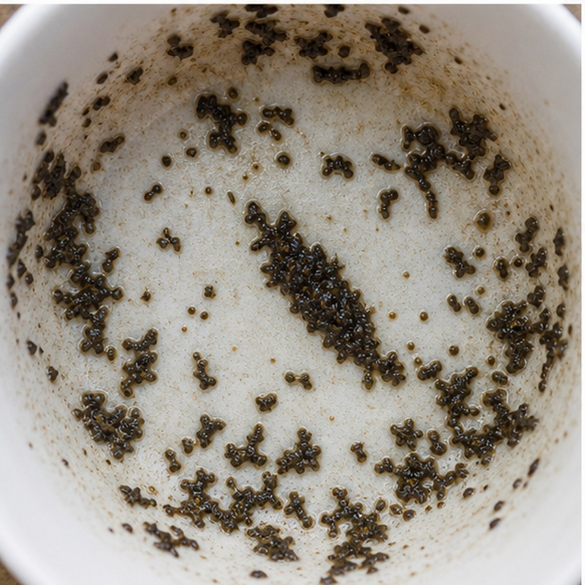 Torpedo tea leaves cup variation two