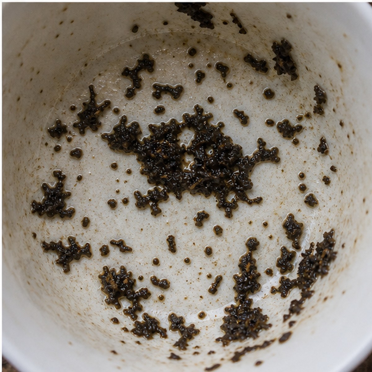 Tortoise tea leaves cup variation three