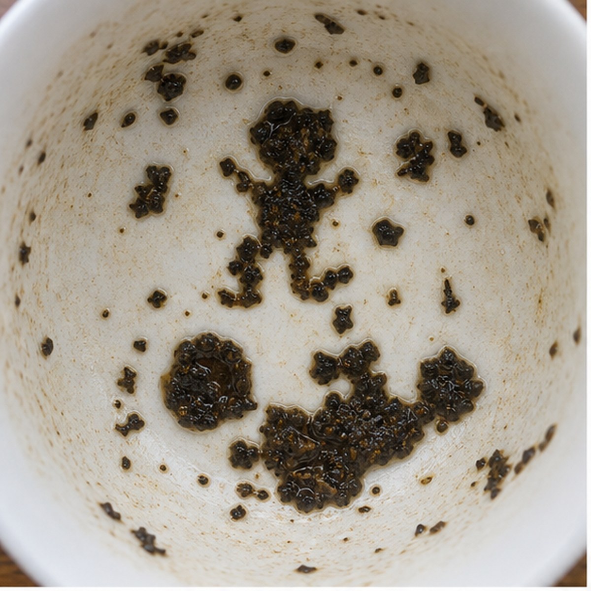 Toys tea leaf reading cup example