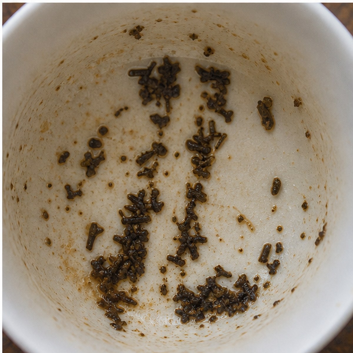 Tram Line tea leaves cup variation three