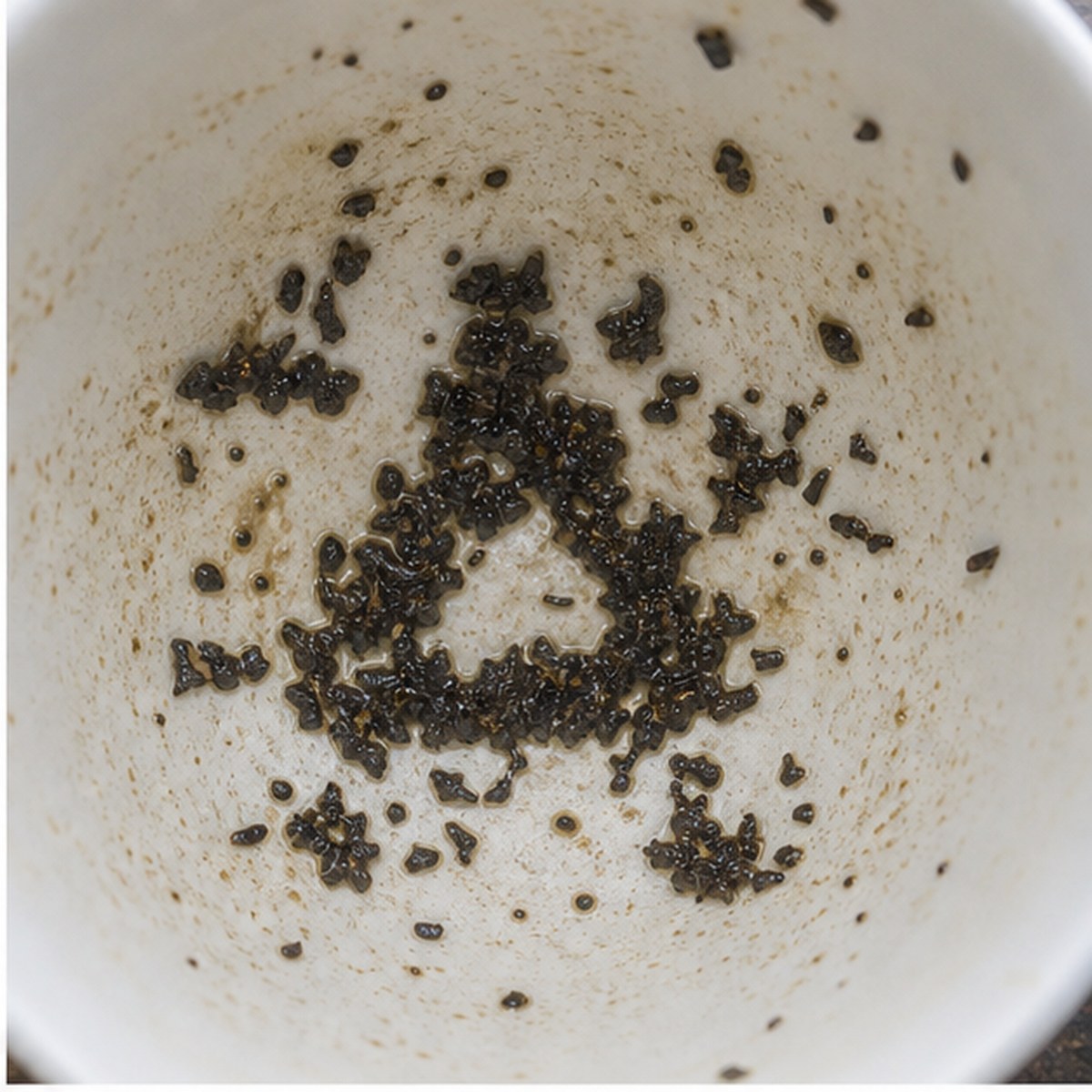 Triangle tea leaves cup variation one