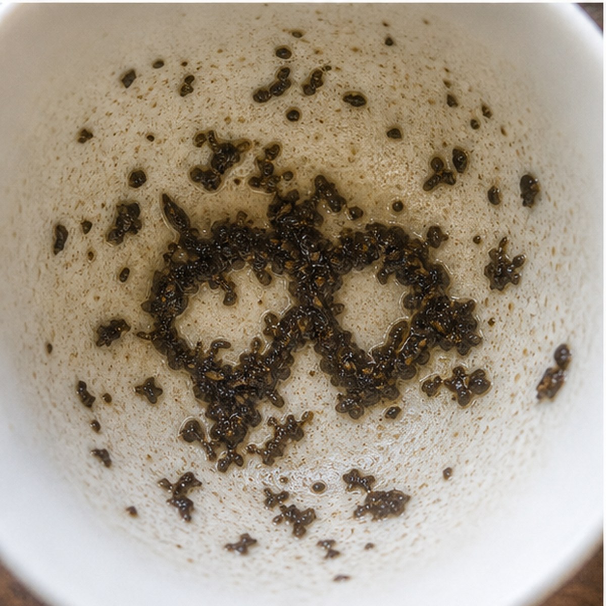 True Lover'S Knot tea leaves cup variation two