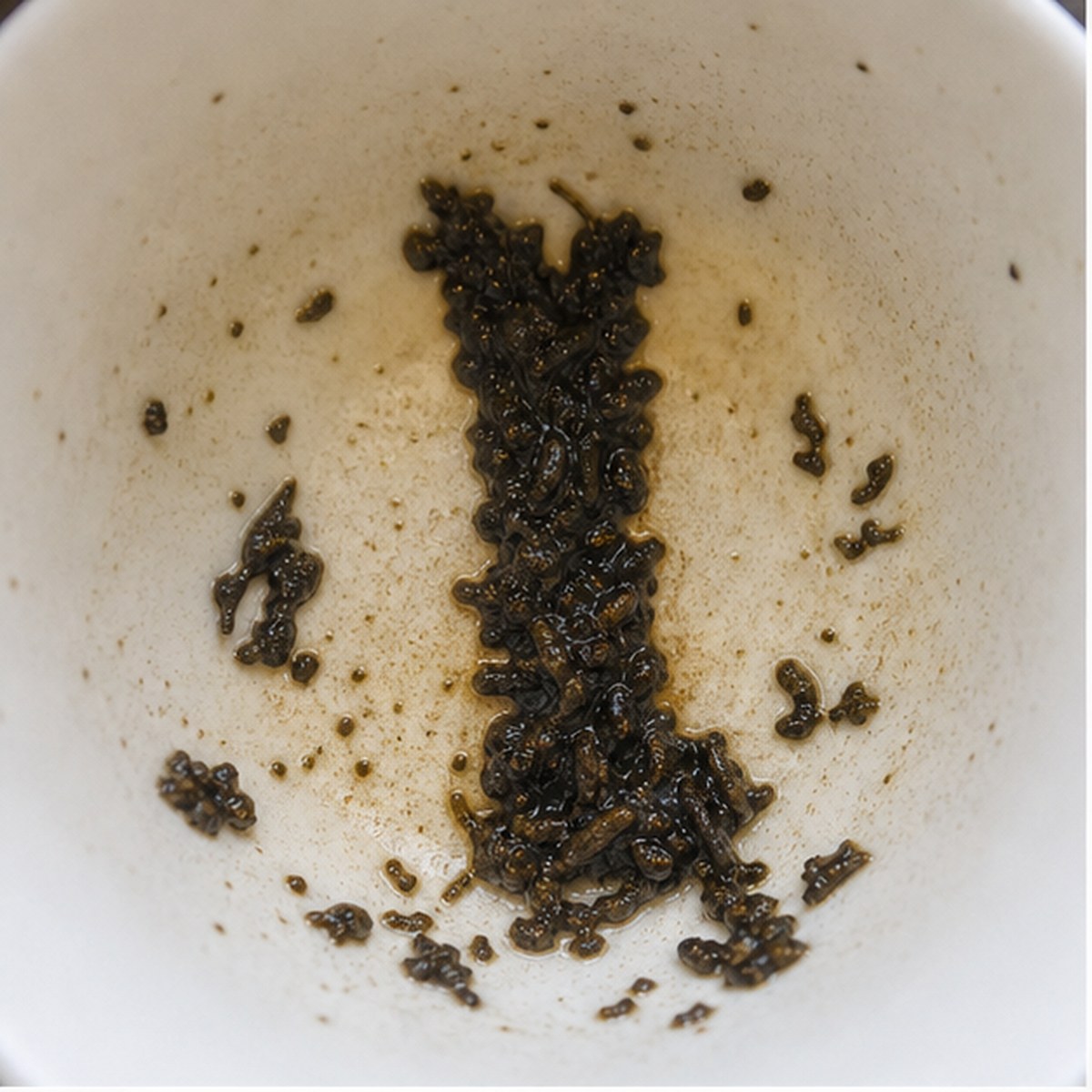 Trunk tea leaf reading cup example
