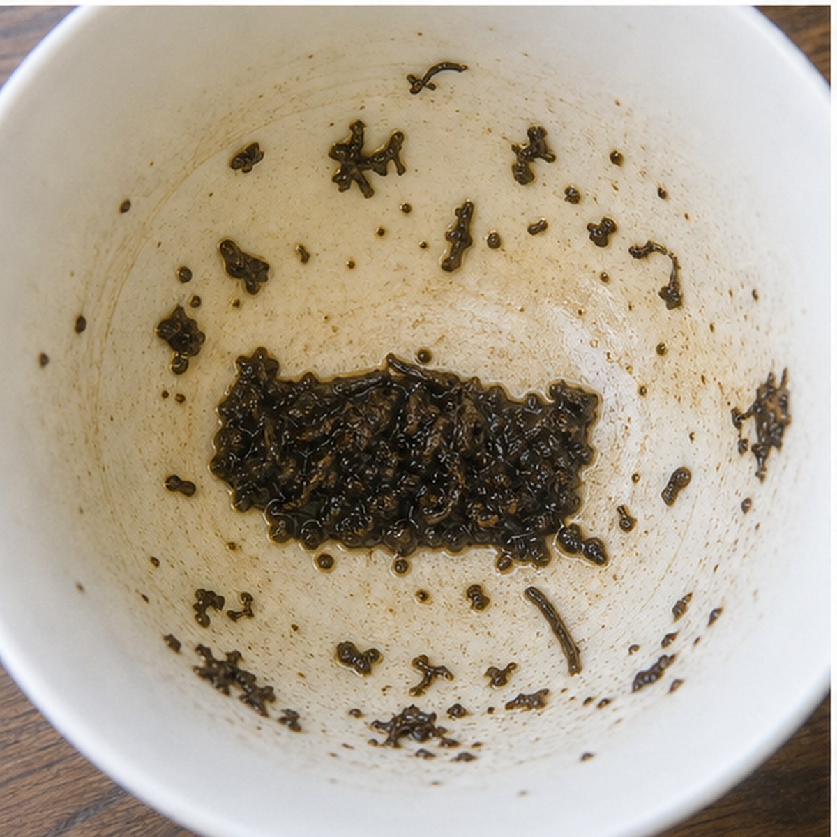 Tub tea leaves cup variation two