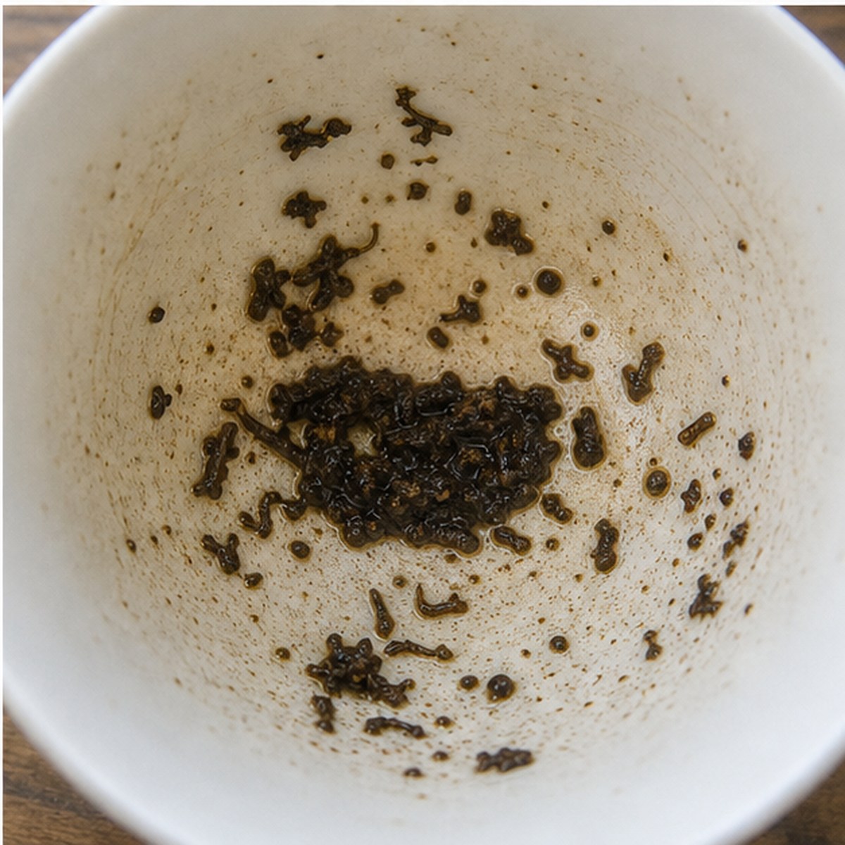 Tub tea leaves cup variation three