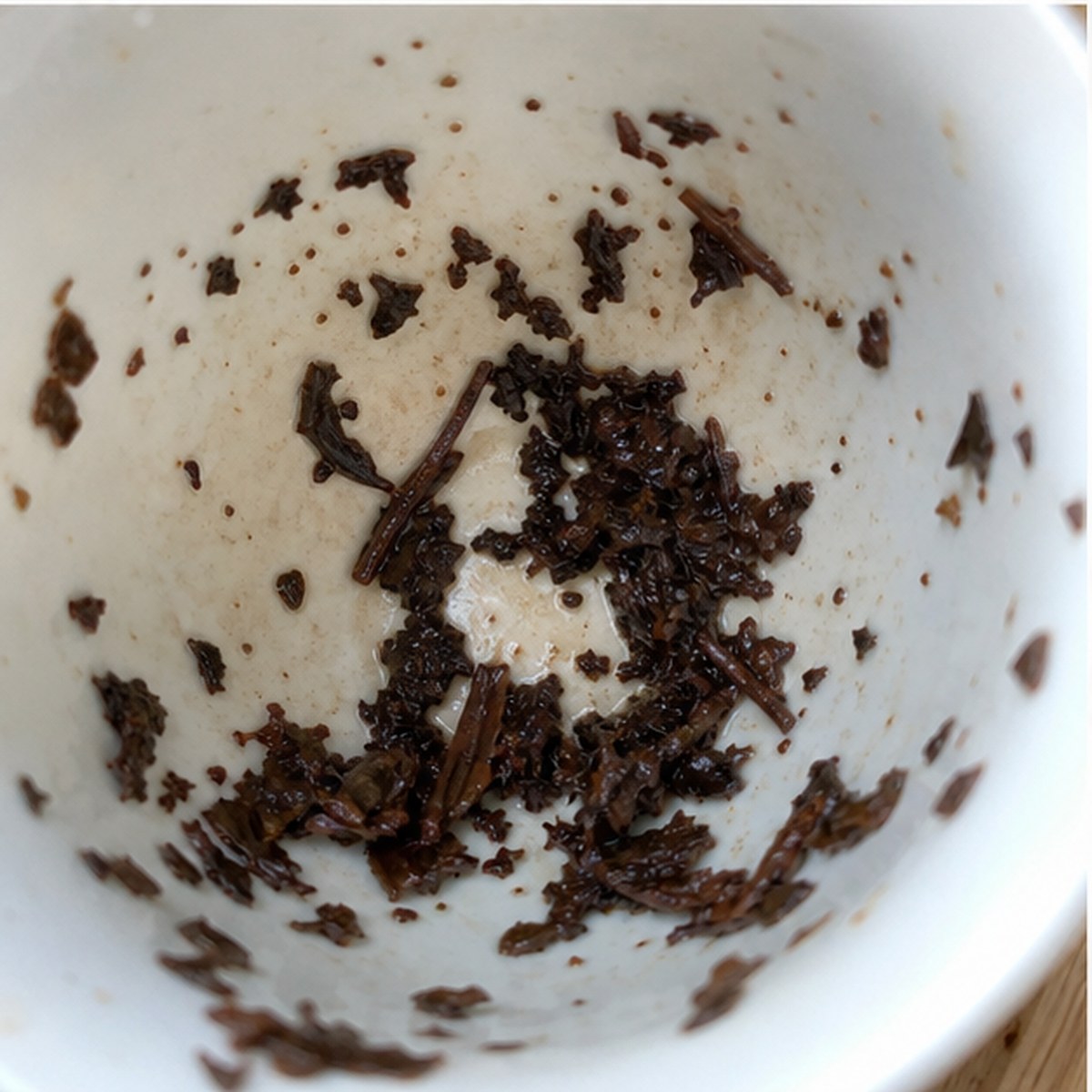 Tunnel tea leaves cup variation two