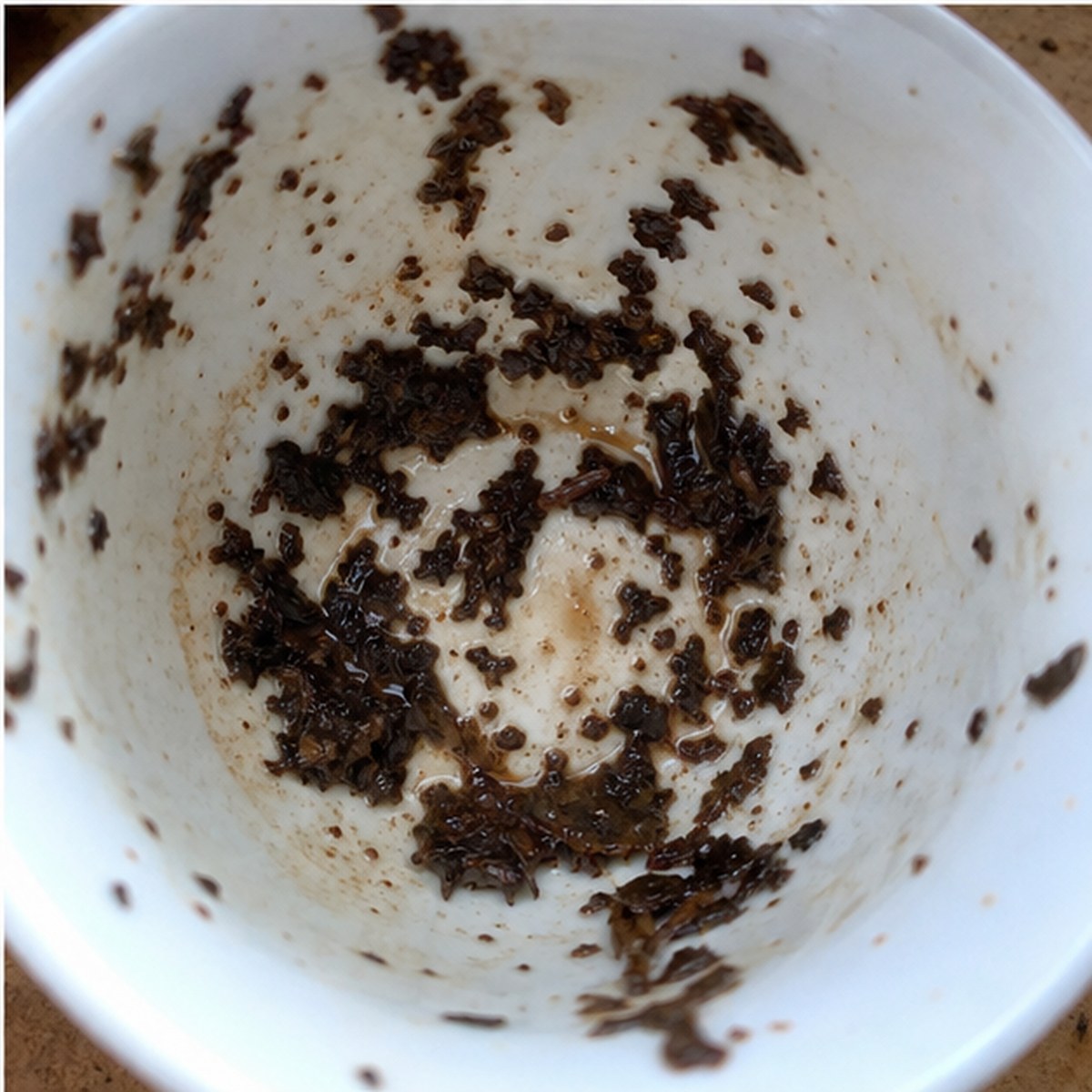 Tunnel tea leaves cup variation three