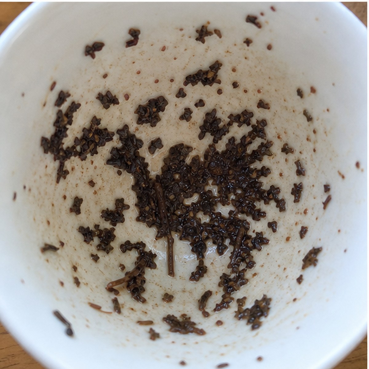 Turkey tea leaves cup variation two