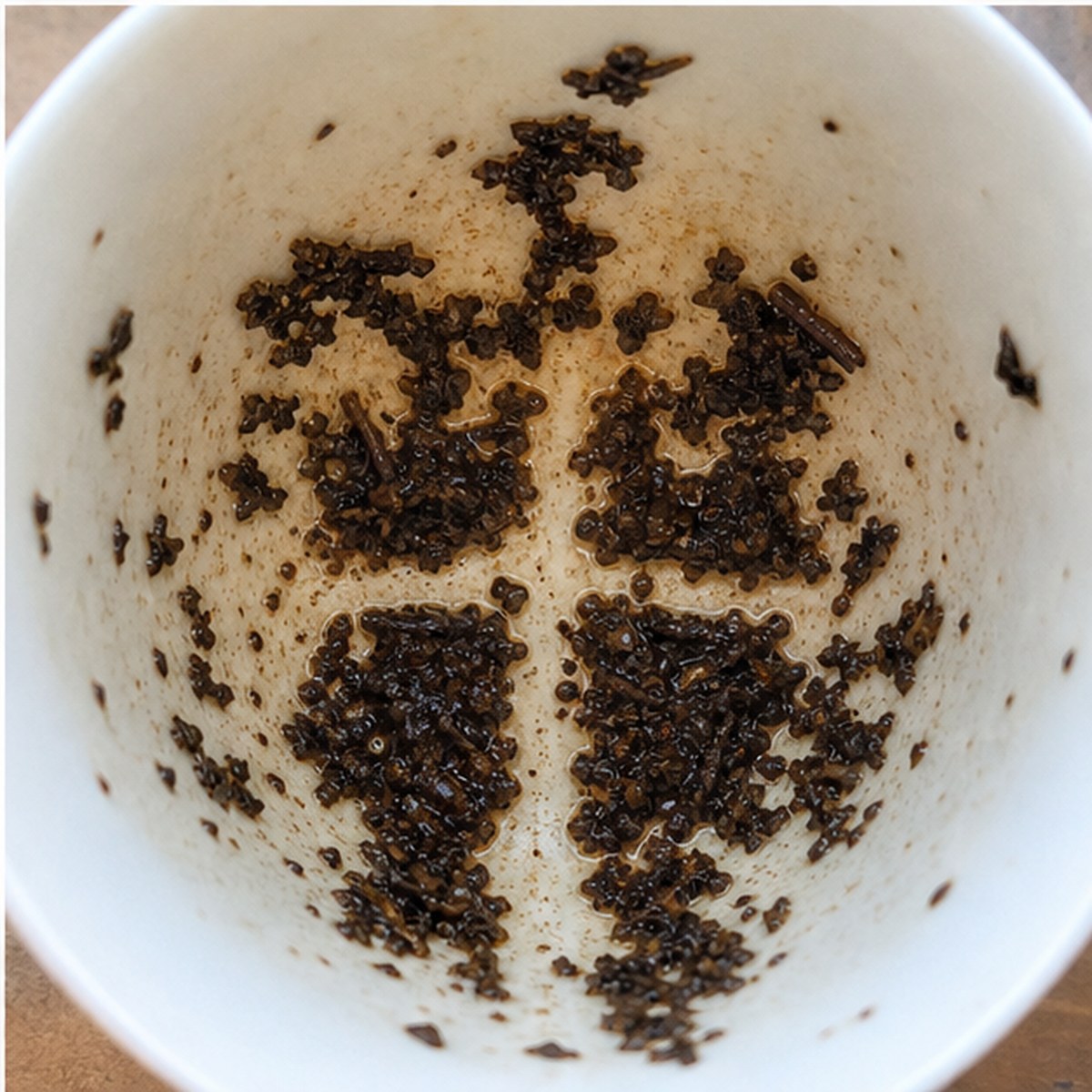 Turnpike tea leaves cup variation three