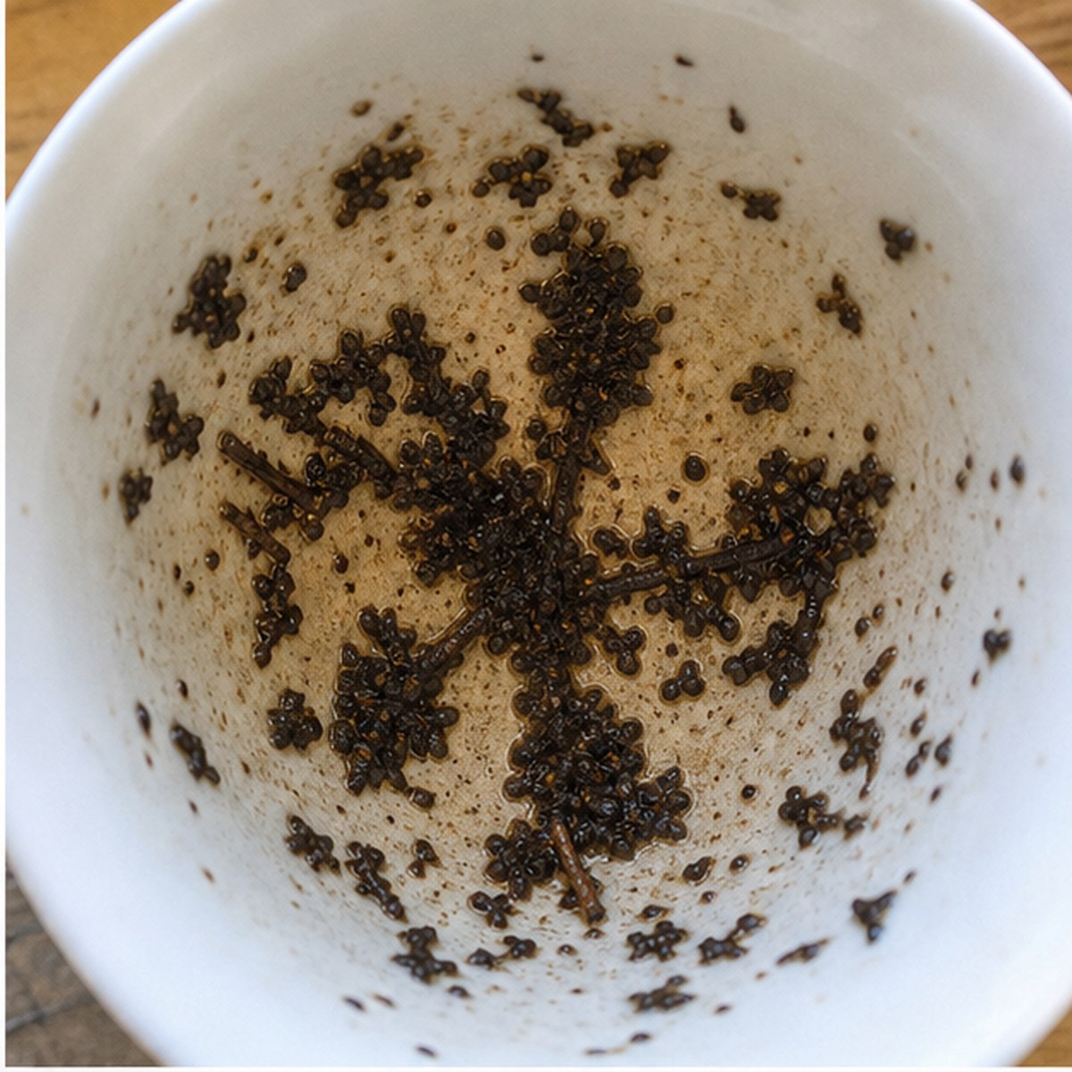 Turnstile tea leaves cup variation one