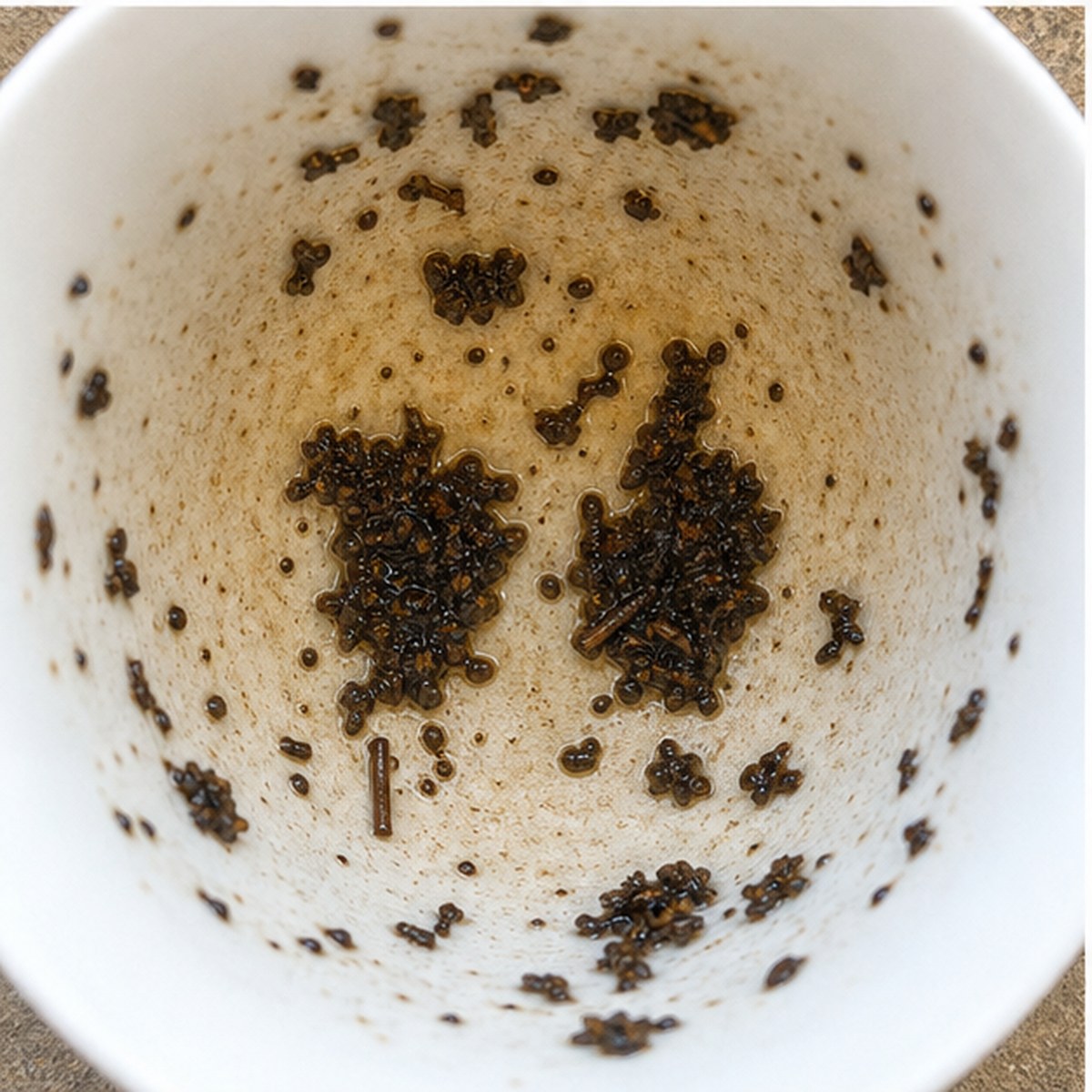 Twins tea leaves cup variation two