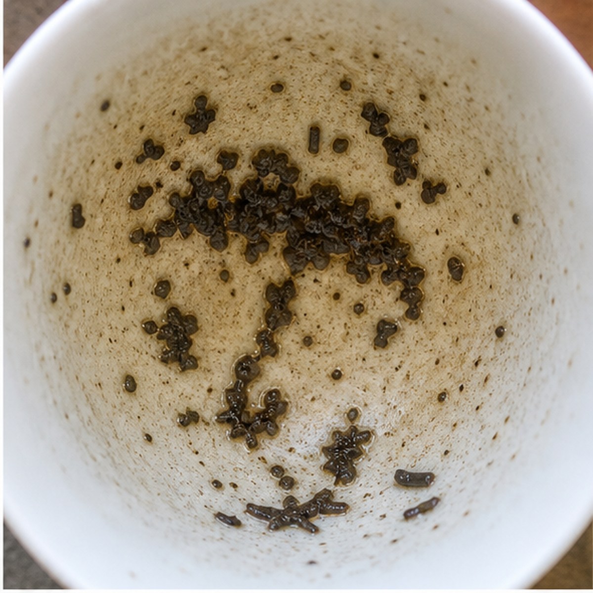 Umbrella tea leaves cup variation one