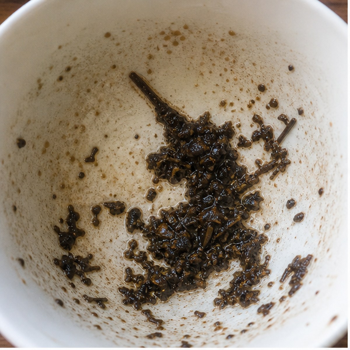 Unicorn tea leaf reading cup example