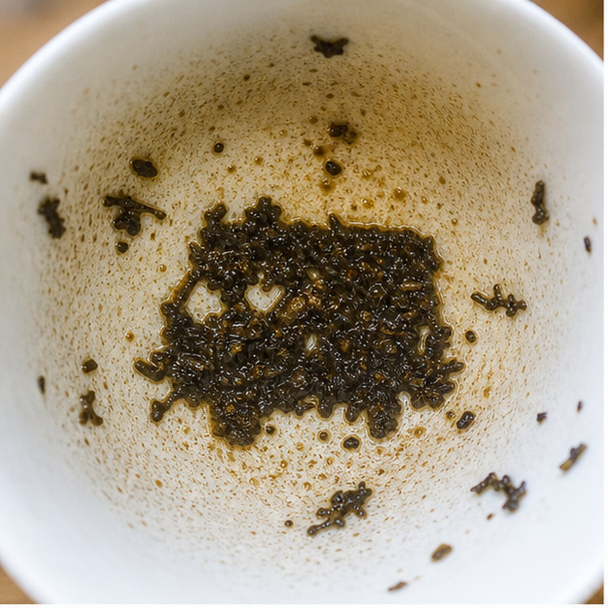 Van tea leaf reading cup example