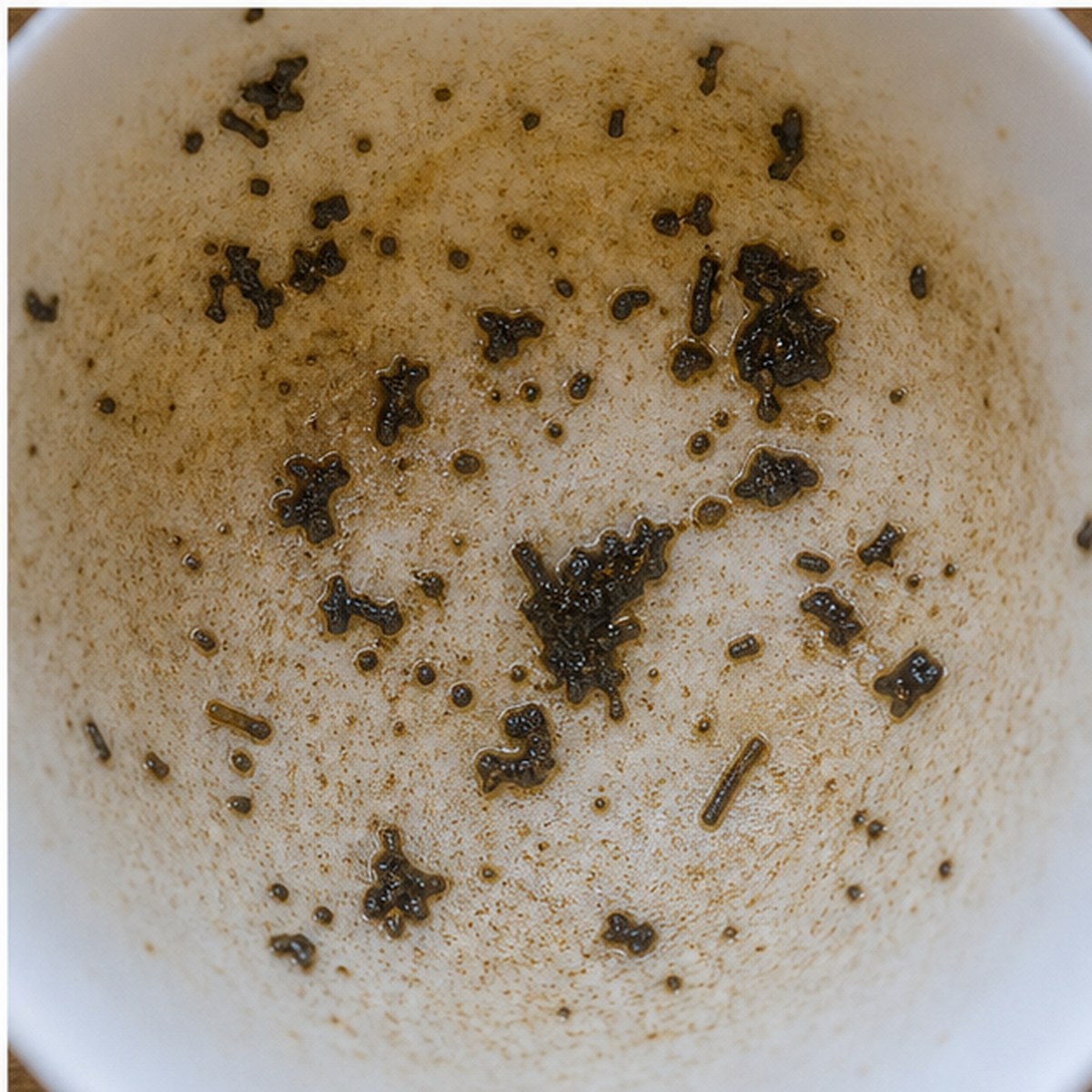 Vase tea leaves cup variation three