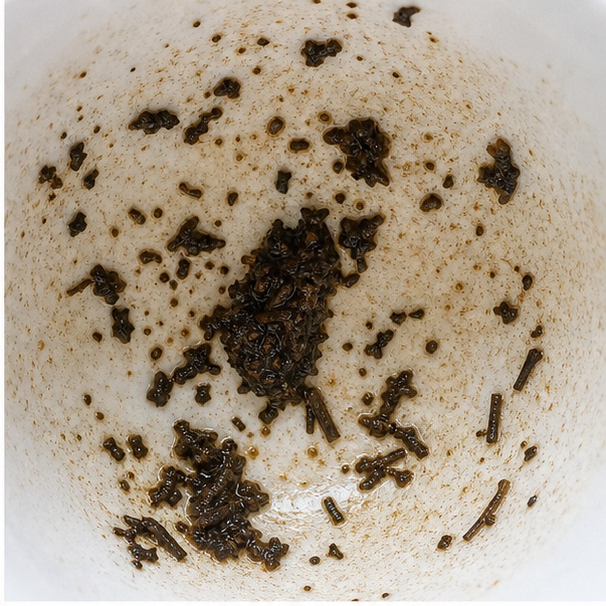 Vegetable Marrow tea leaves cup variation one
