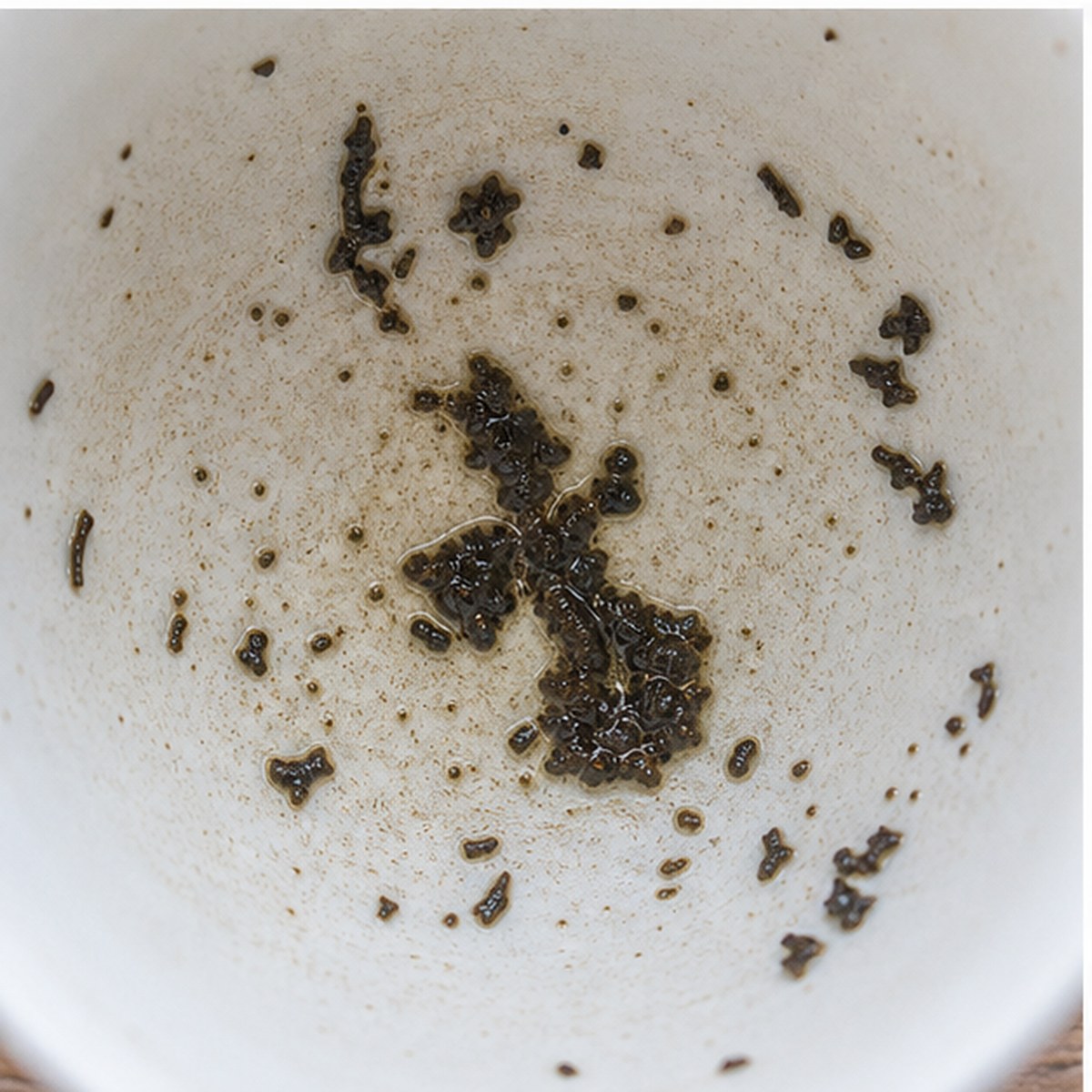 Violin tea leaves cup variation two