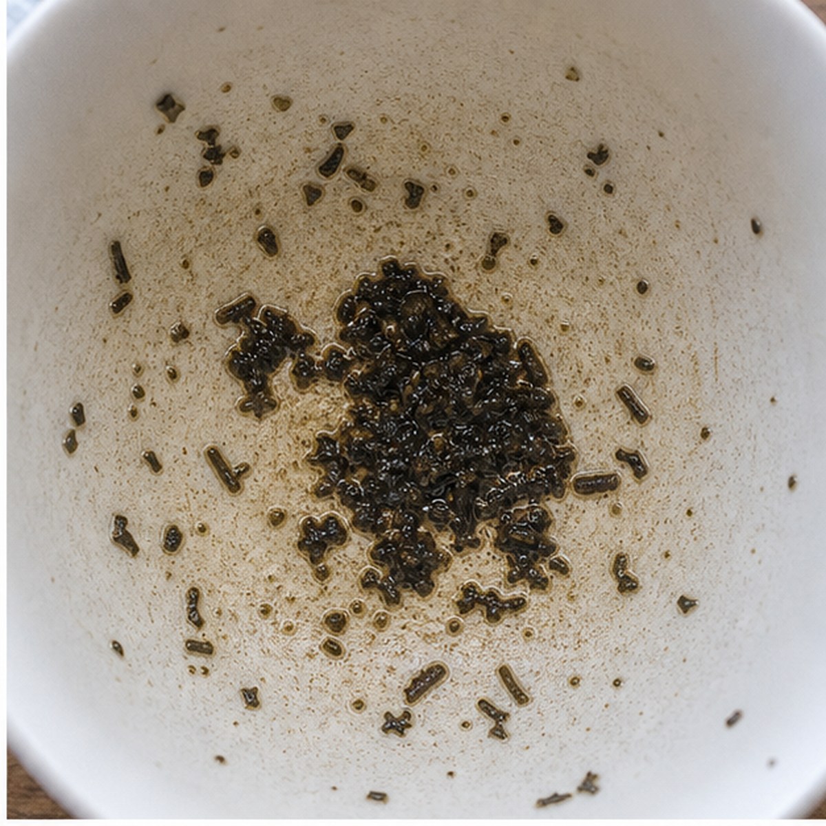 Vulture tea leaves cup variation one