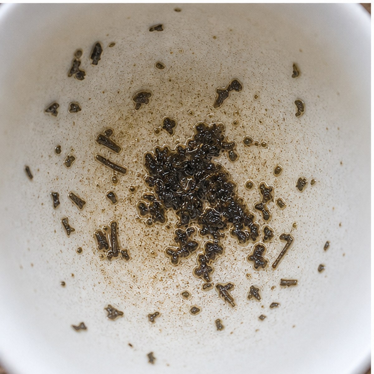 Vulture tea leaves cup variation two