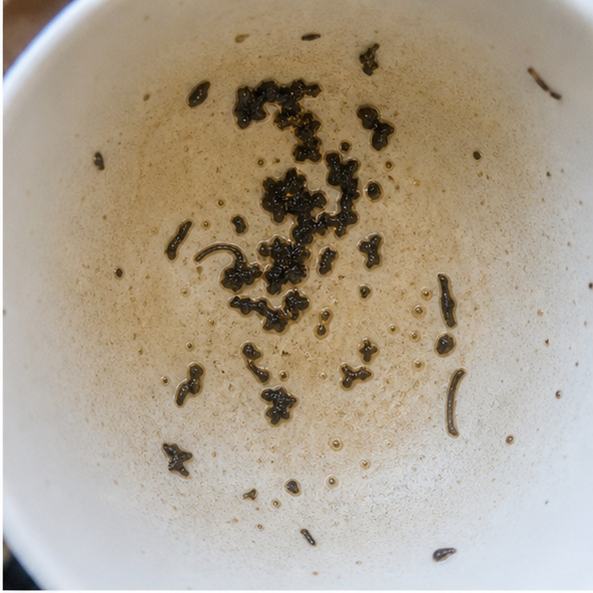 Walking Stick tea leaves cup variation one