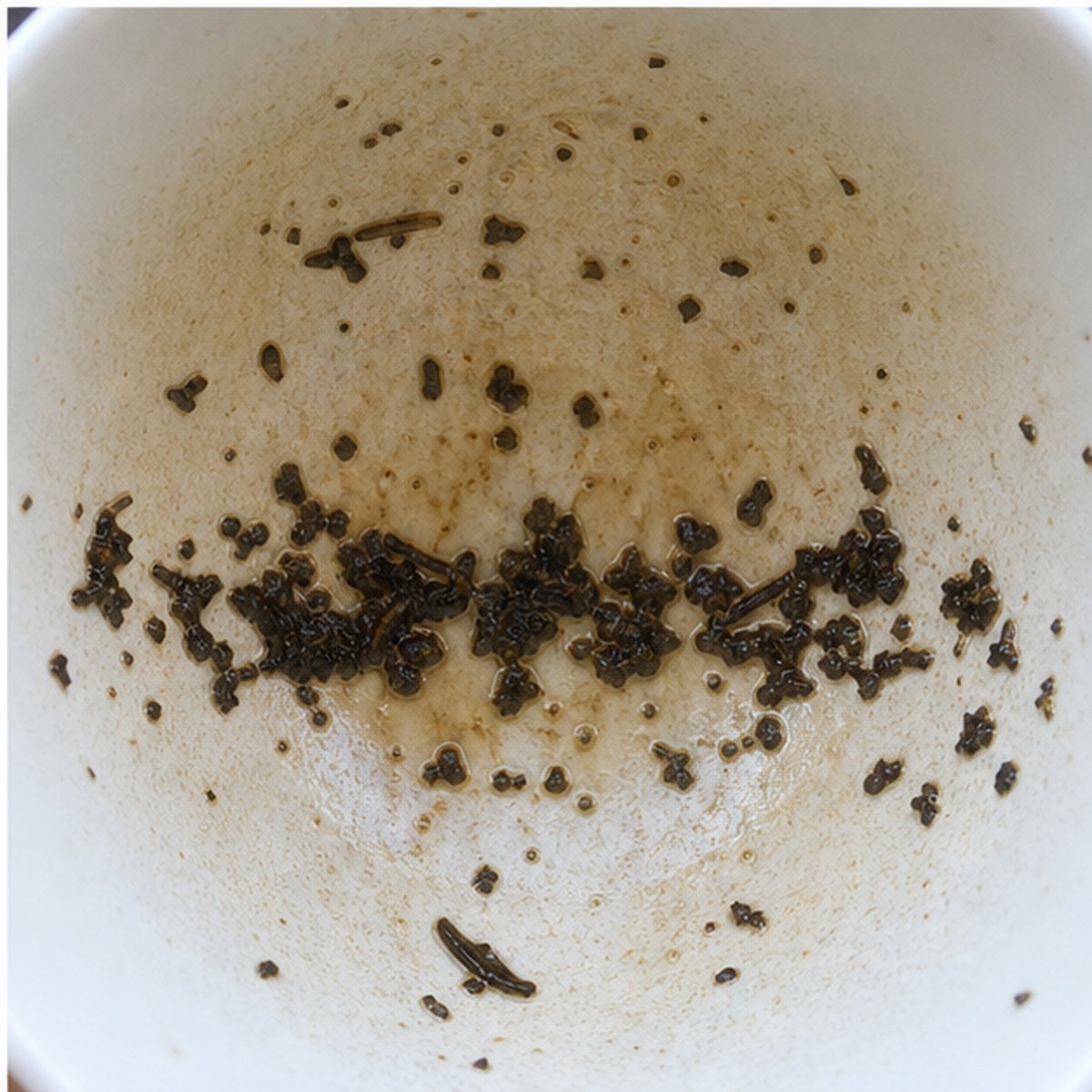 Wall tea leaves cup variation three