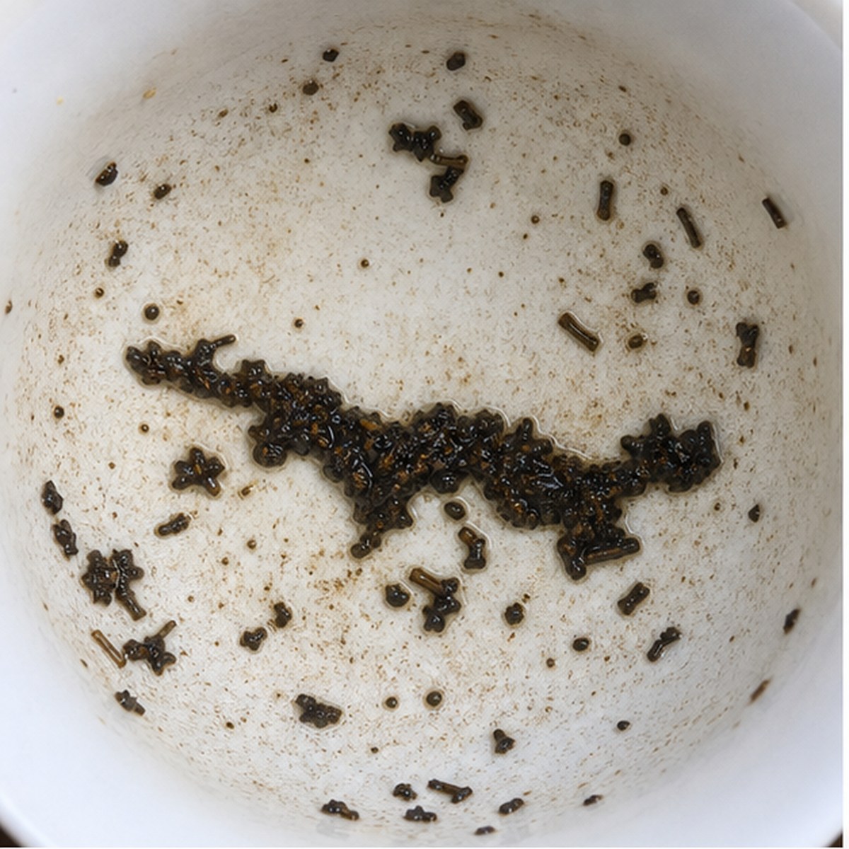 Weasel tea leaf reading cup example