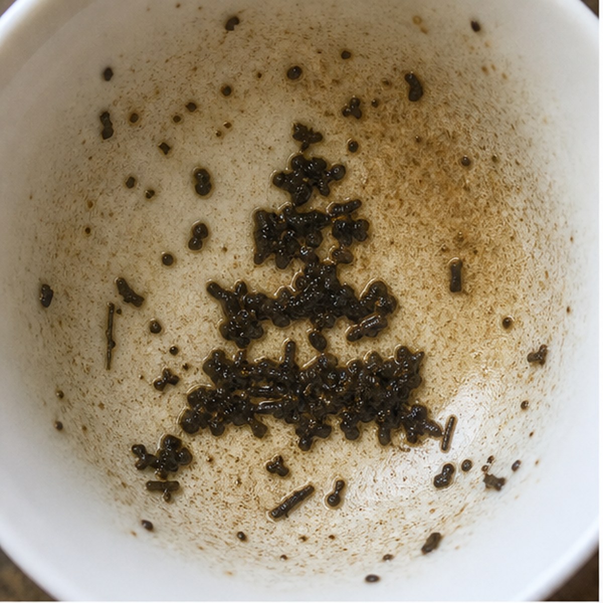 Wedding Cake tea leaf reading cup example