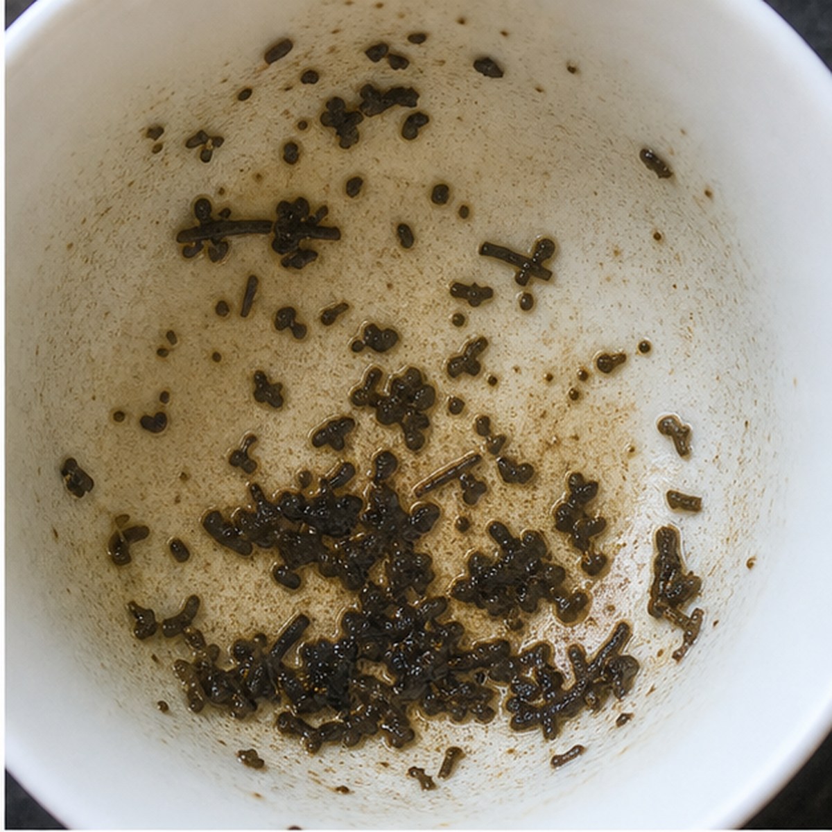 Wedding Cake tea leaves cup variation one