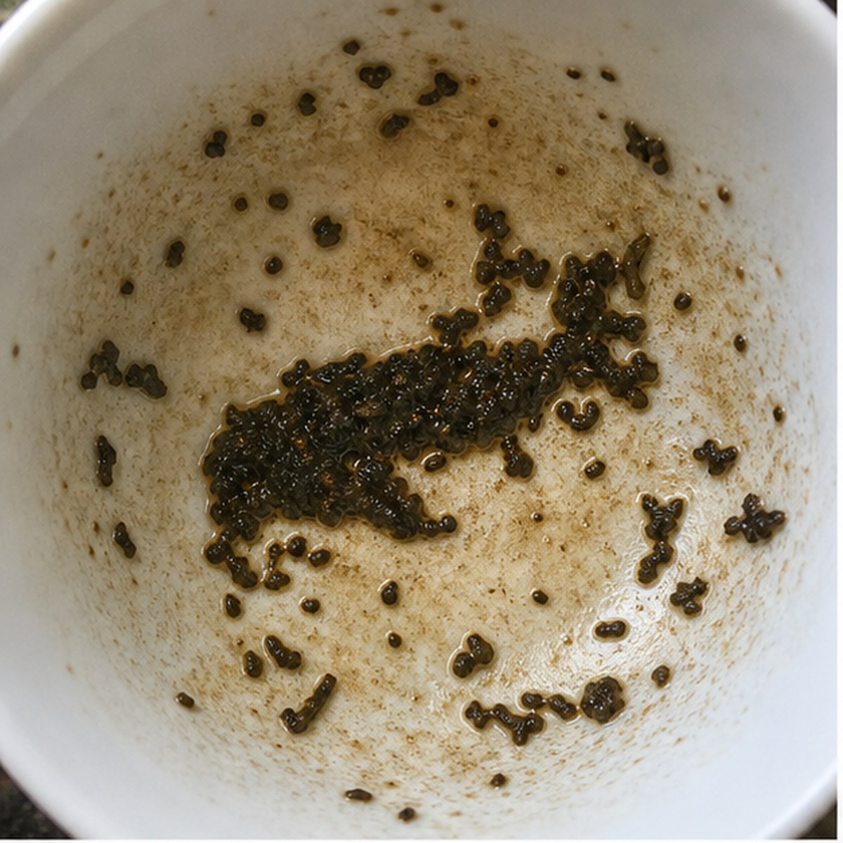 Whale tea leaf reading cup example