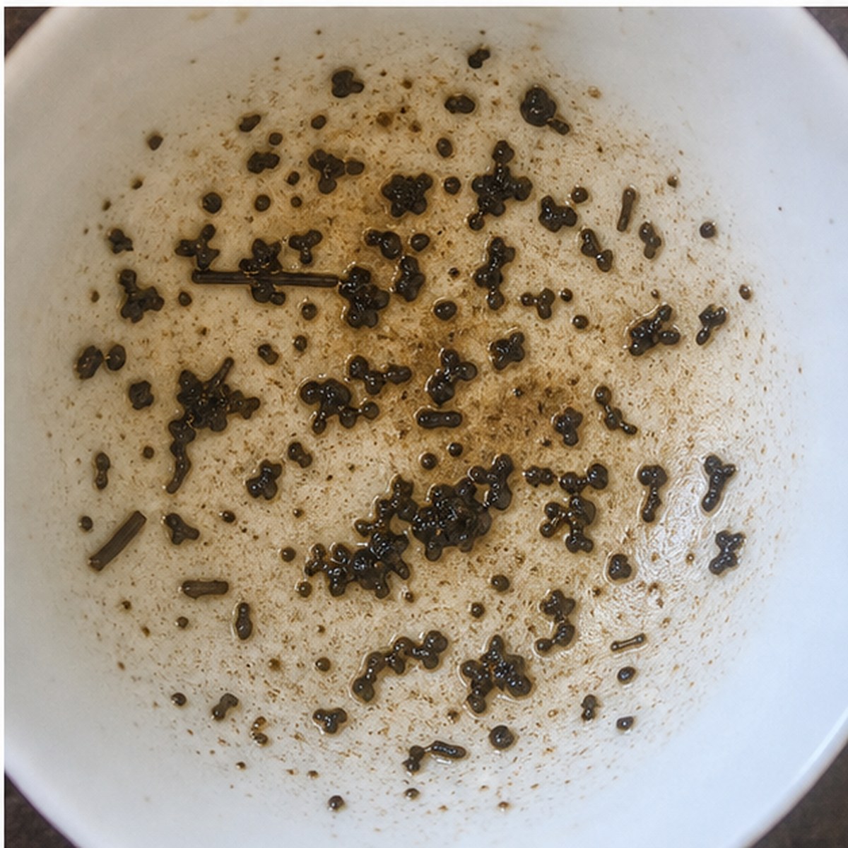 Wheel tea leaves cup variation three