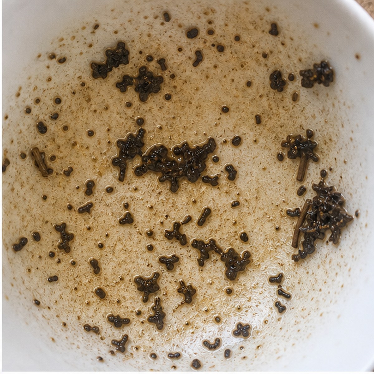 Wheelbarrow tea leaves cup variation one