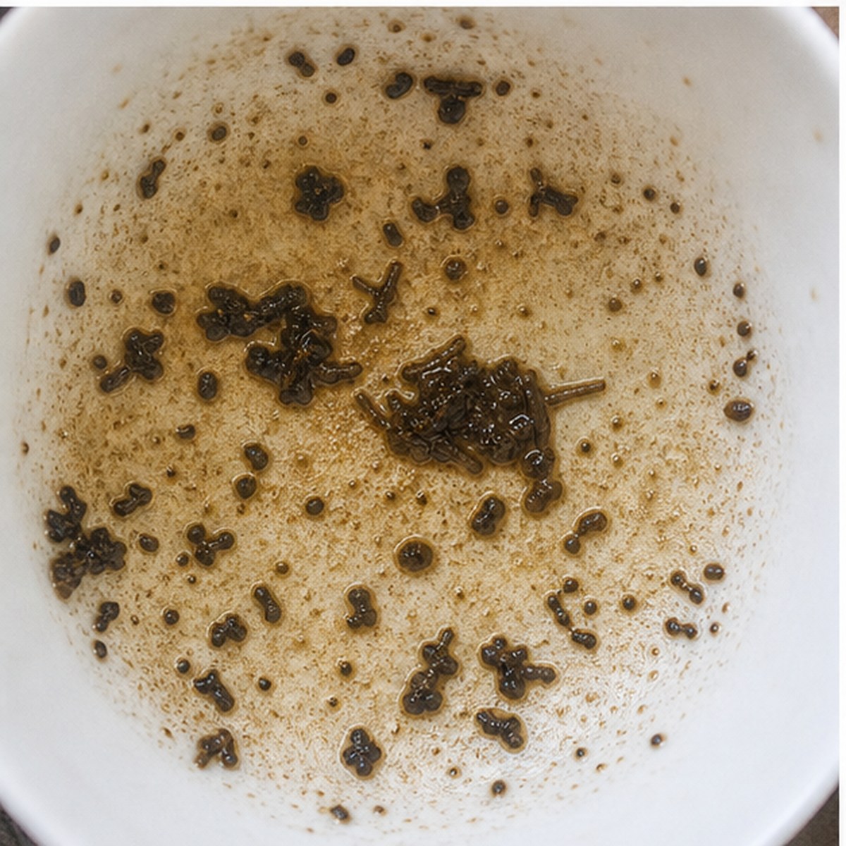 Wheelbarrow tea leaves cup variation two