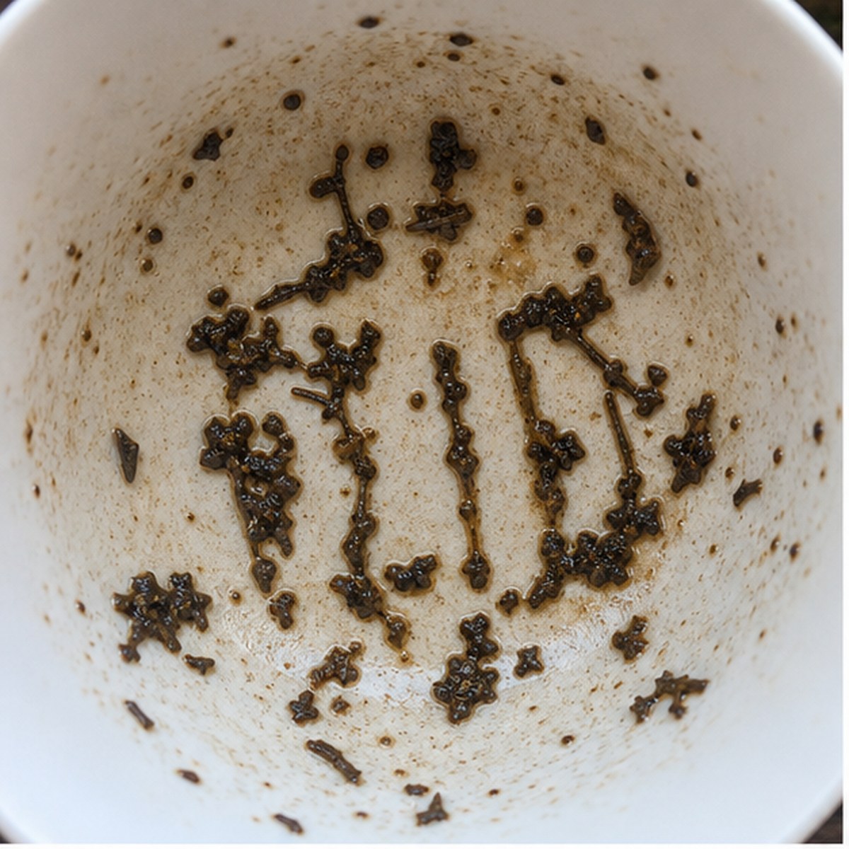 Wicket Gate tea leaf reading cup example