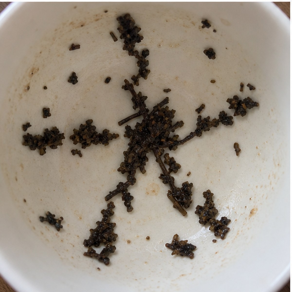 Windmill tea leaves cup variation two