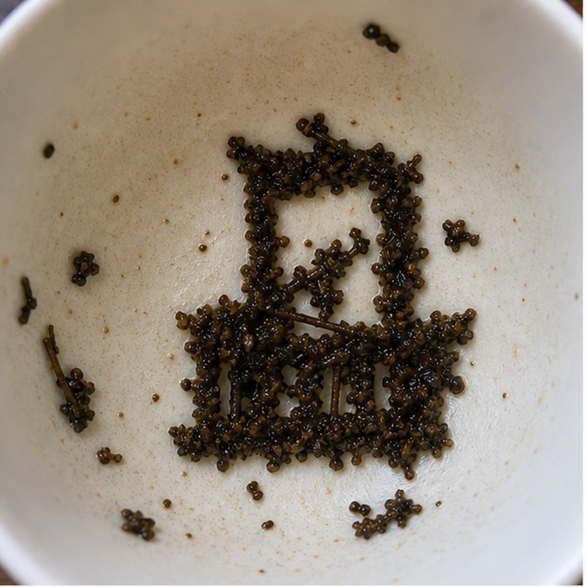 Witness Box tea leaf reading cup example