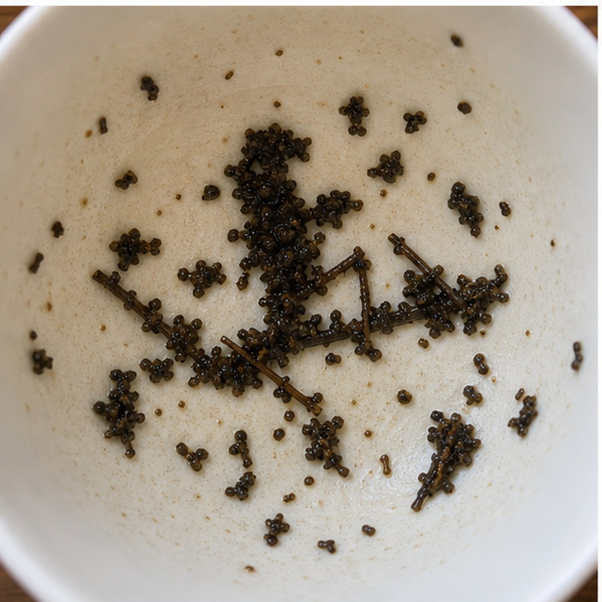 Witness Box tea leaves cup variation two