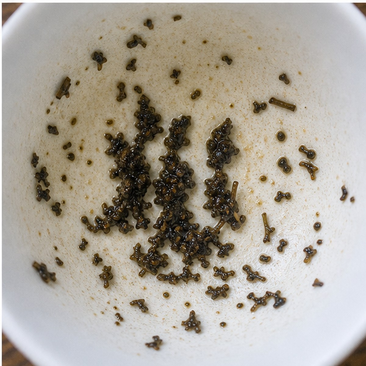 Women tea leaves cup variation three